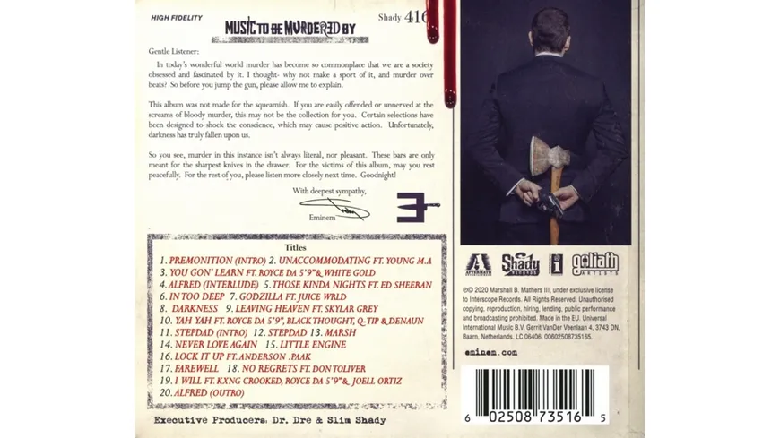 Music To Be Murdered By