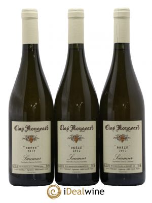 Saumur Brézé Clos Rougeard  2012 - Lot de 3 Bouteilles