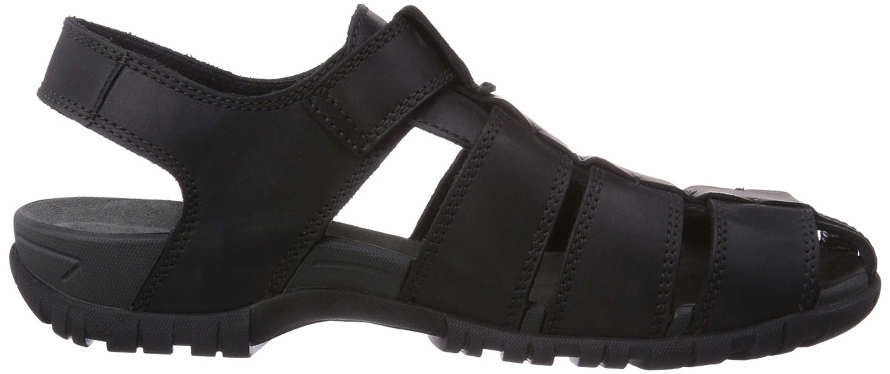 MEPHISTO Komfort Sandalen schwarz