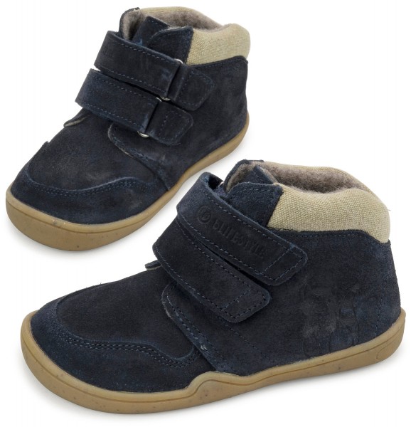 bLifestyle ~ (W) Raccoon MidCut Klett Velours Warm ~ Marine