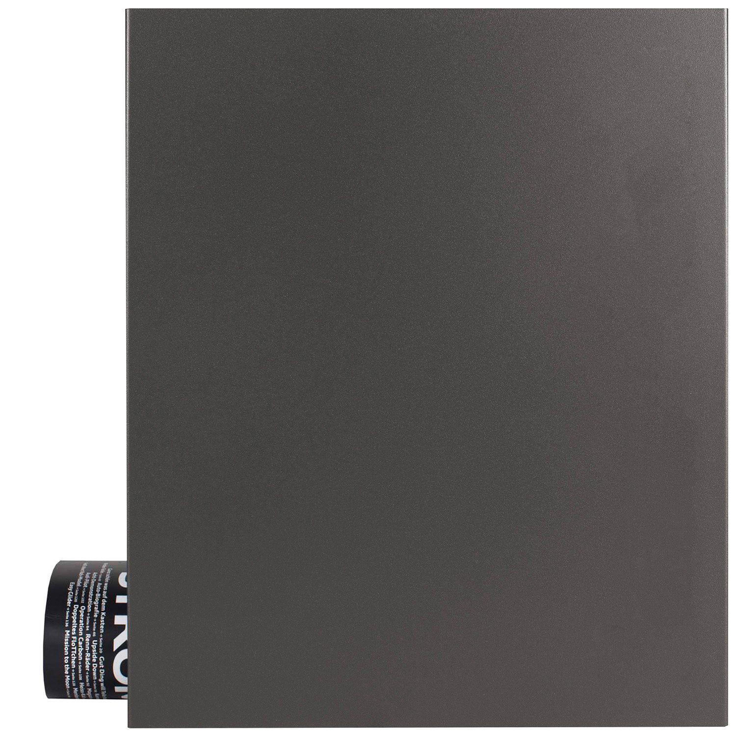 MOCAVI Briefkasten MOCAVI Qualitäts-Briefkasten mit Zeitungsfach anthrazit-eisenglimmer (DB 703) MOCAVI Box 111 Wandbriefkasten 12 Liter Design-Briefkasten, integriert; passender Verschluss (zusätzlich bestellbar) für Wetterseite, beidseitig nutzbar:
