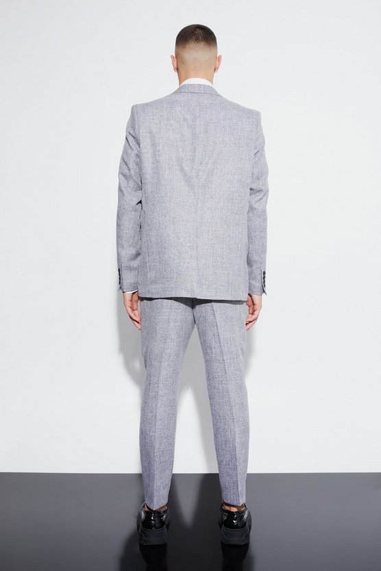 Kastiger strukturierter Oversize Blazer