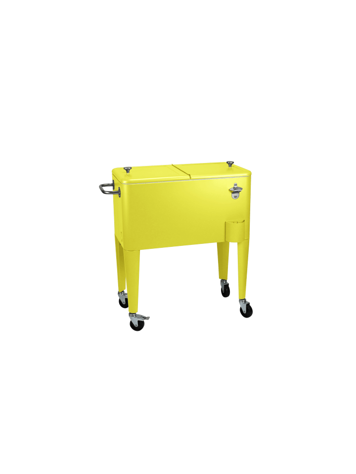 Beachtrekker Kailua Cooler - Kühlbox, Kühlwagen, Getränkekühler, Gelb günstig kaufen onesize