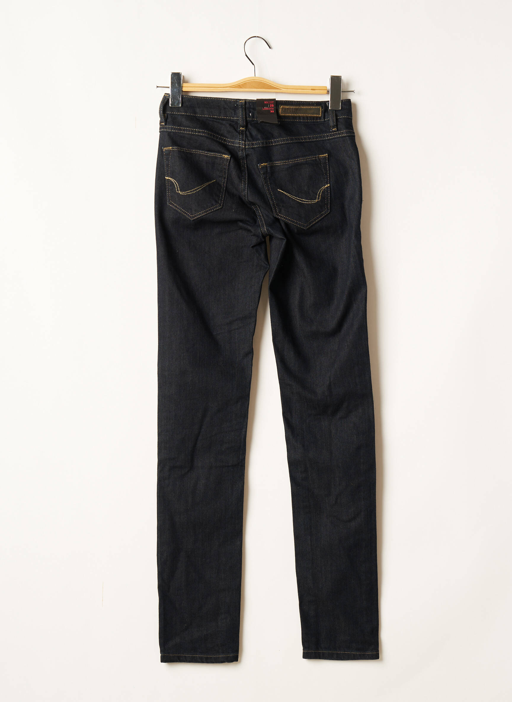 Only Jeans Coupe Slim Femme couleur bleu