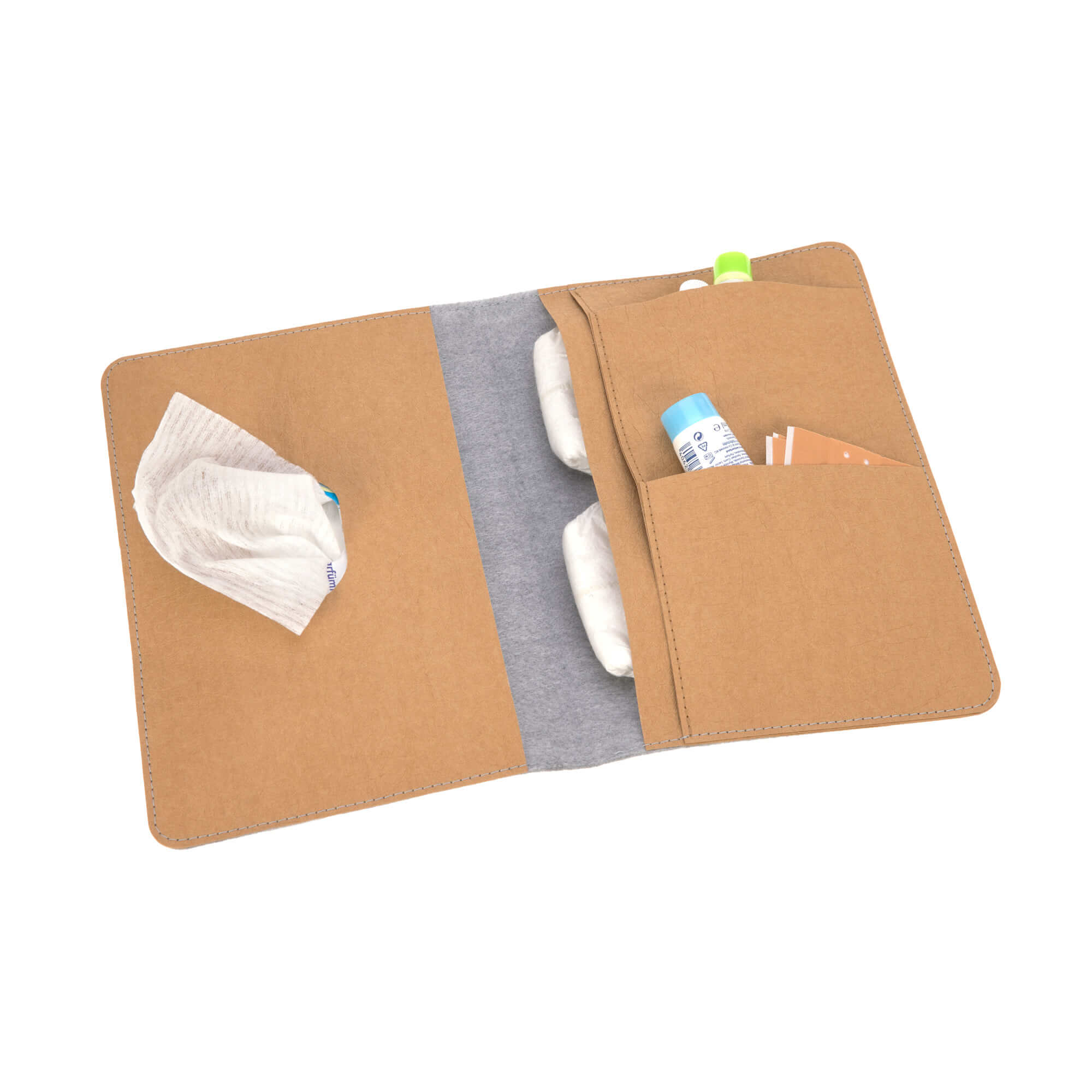 Windeltasche - Herz im Glück Limited Edition, Felt Grey