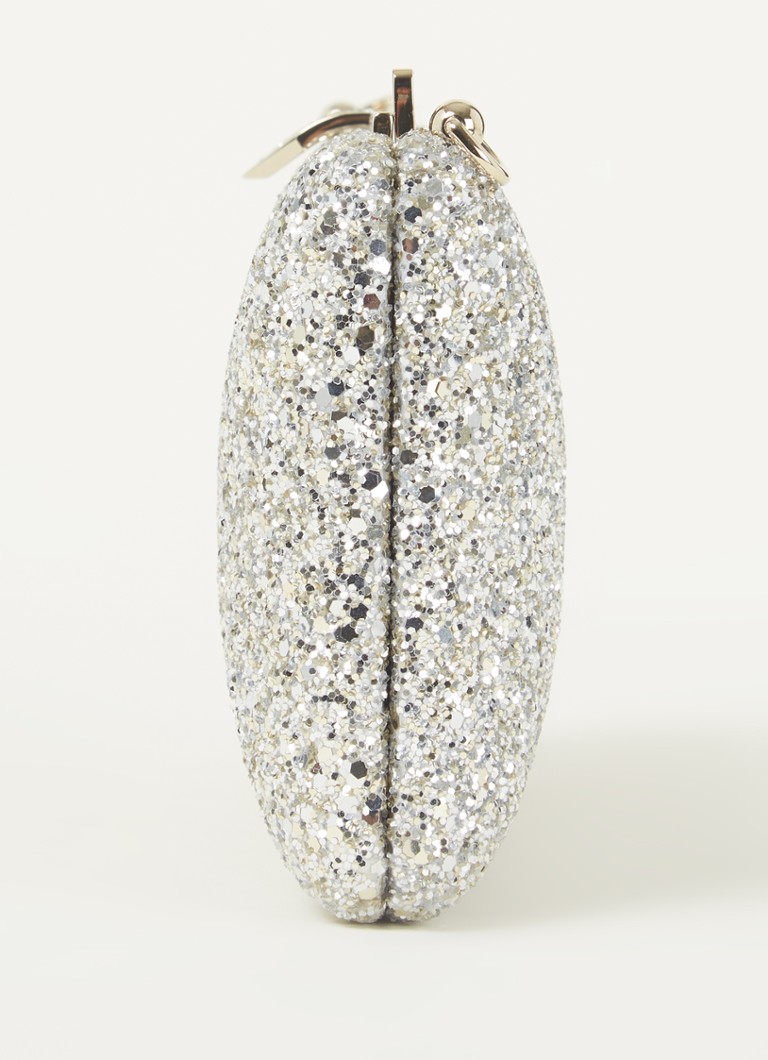 Clutch Jimmy Choo Ellipse com glitter