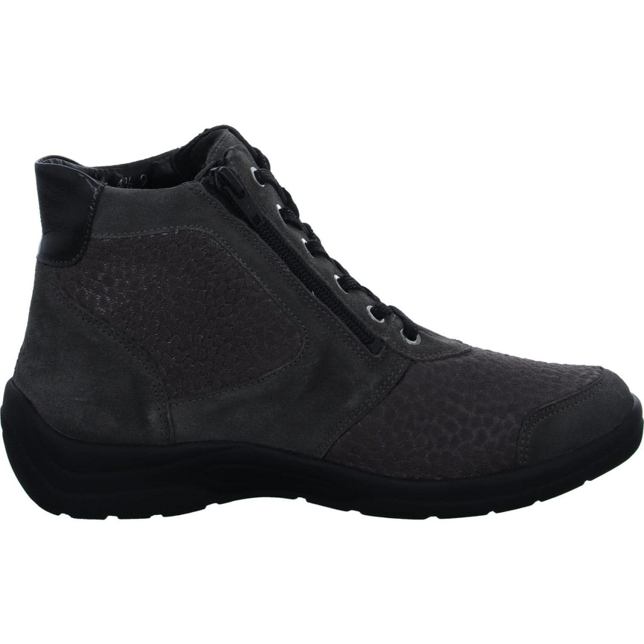 WALDLÄUFER Winterstiefel grau