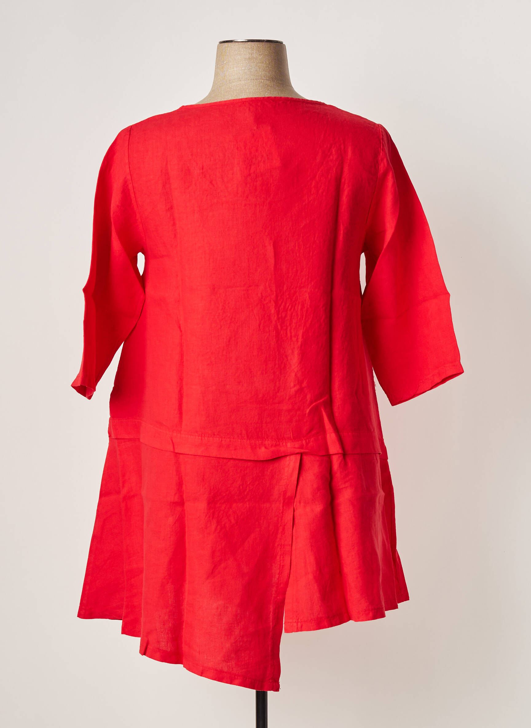 G Oze Tuniquemanchelongue Femme couleur rouge