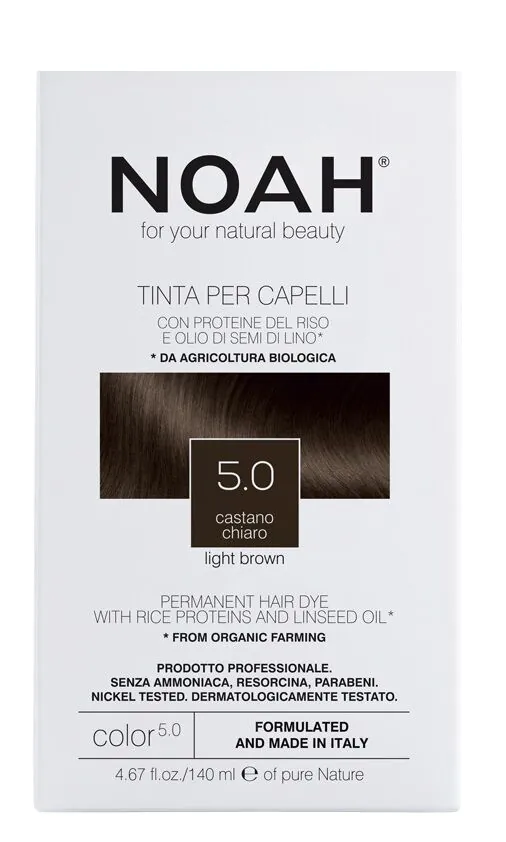 Noah plaukų dažai 5.0 rudi