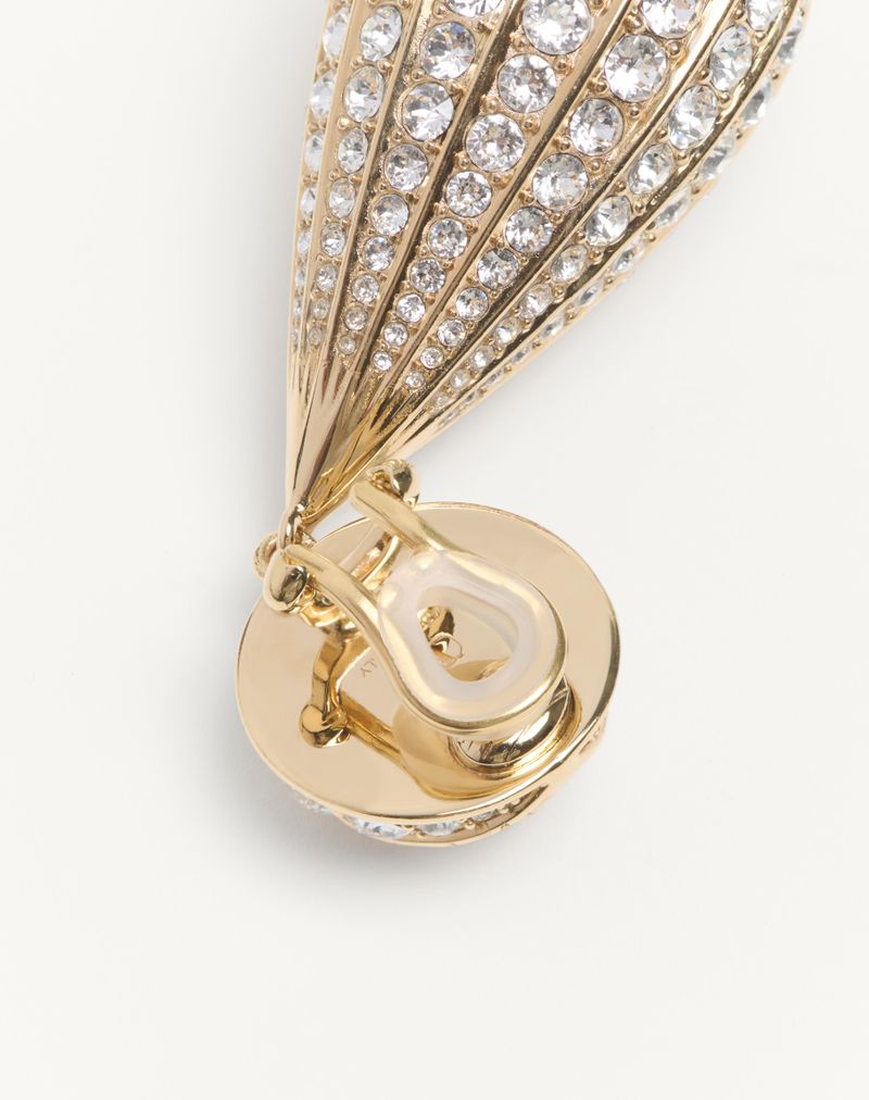 Poetique Des Gouttes oorbellen van metaal en Swarovski® kristallen
