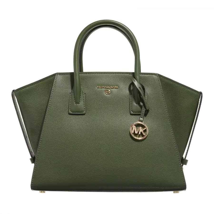 Michael Kors - Michael Kors Handle Bags Leder Green - grün