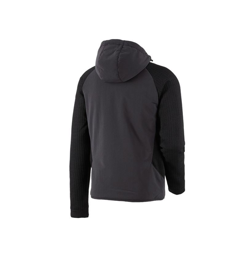 Hybrid Kapuzenstrickjacke e.s.trail
