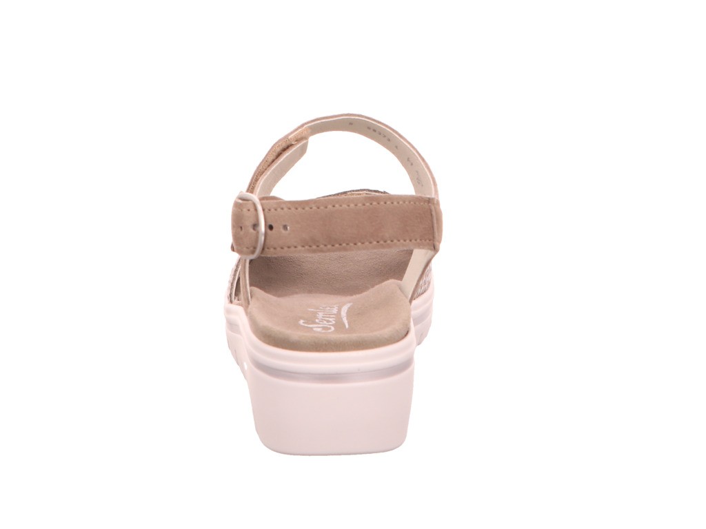 SEMLER Komfort Sandalen taupe Doris