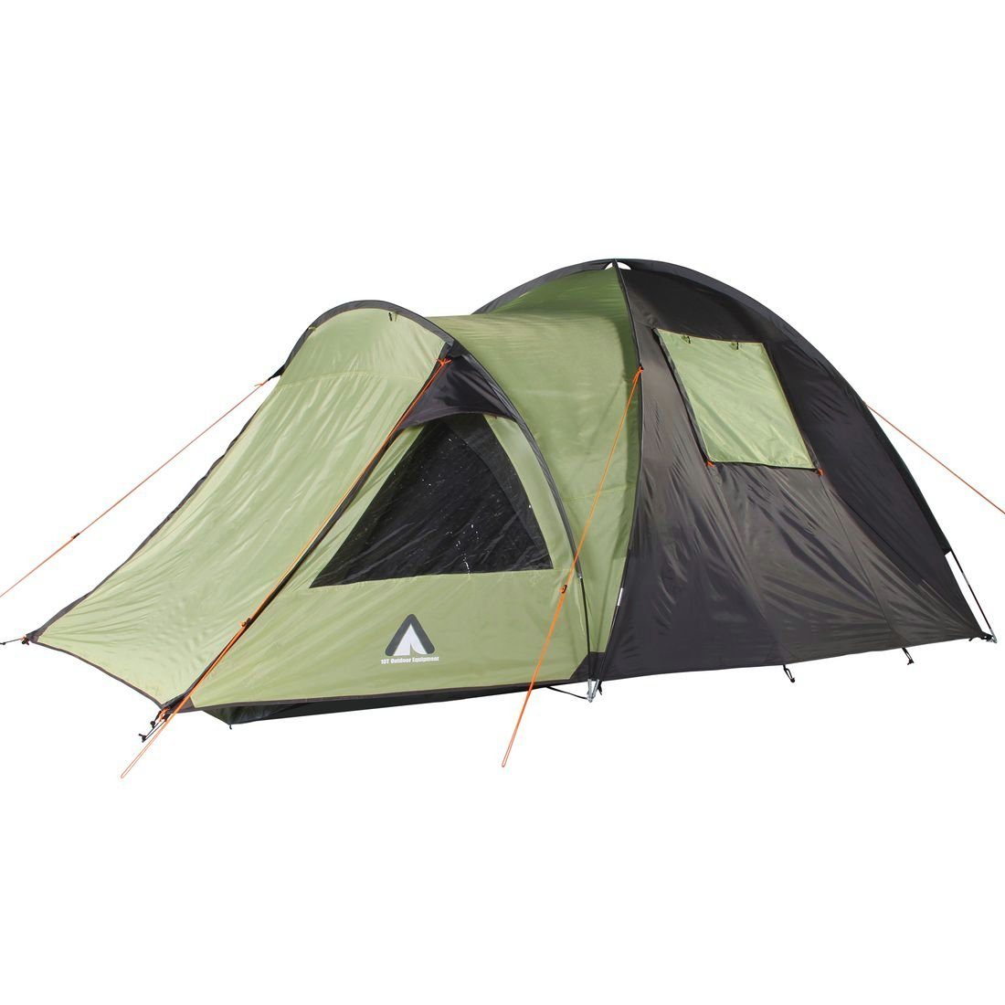 10T Outdoor Equipment Kuppelzelt Zelt Glenhill Beechnut 4 Mann Kuppelzelt XL Schlafkabine 5000mm Iglu, Personen: 4