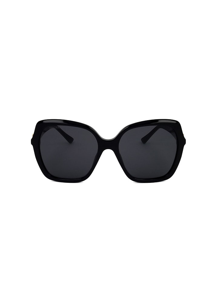Jimmy Choo Damen-Sonnenbrille in Schwarz günstig kaufen 57