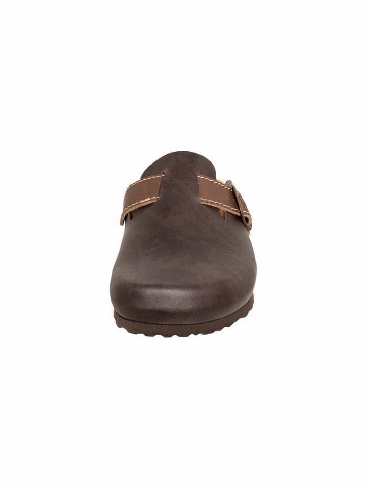 SALIHA Pantoletten Bioline-Pantolette in braun günstig kaufen