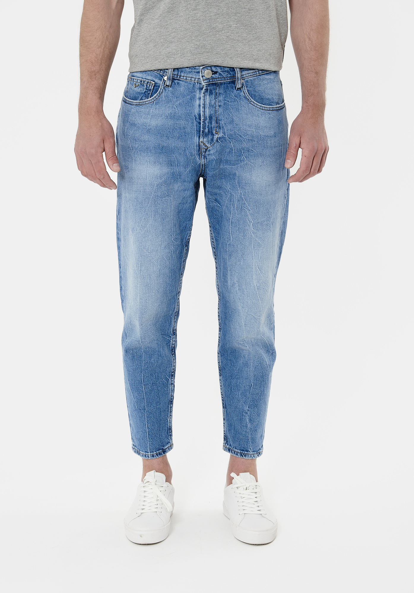 ROBIN  Jean loose cropped Homme