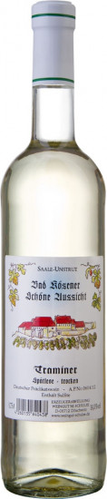 2022 Bad Kösener Schöne Aussicht Traminer Auslese trocken - Weingut Schulze