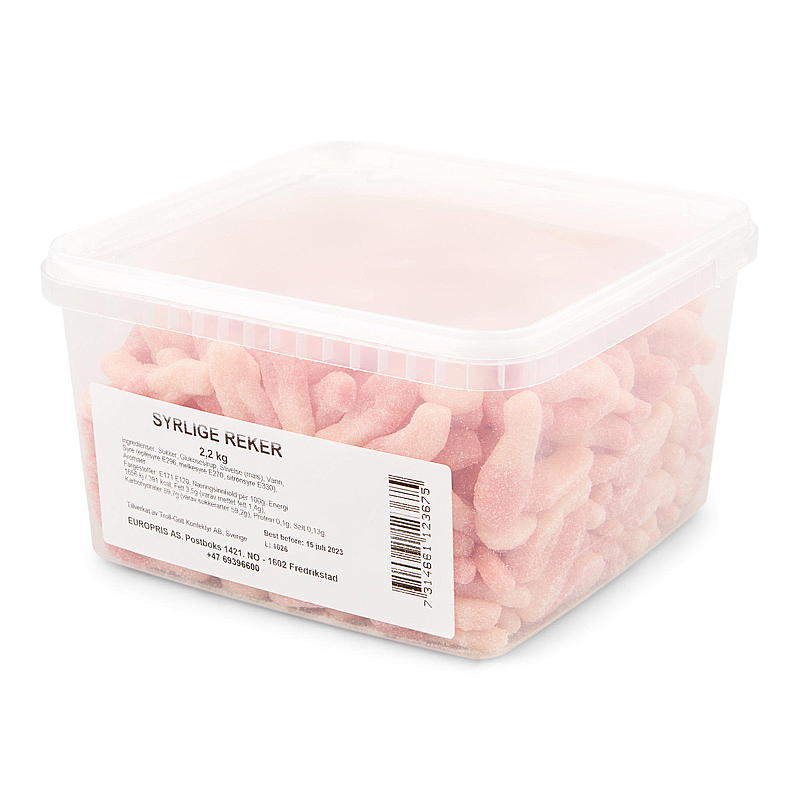 KnallGodt Reker syrlige 2,2 kg