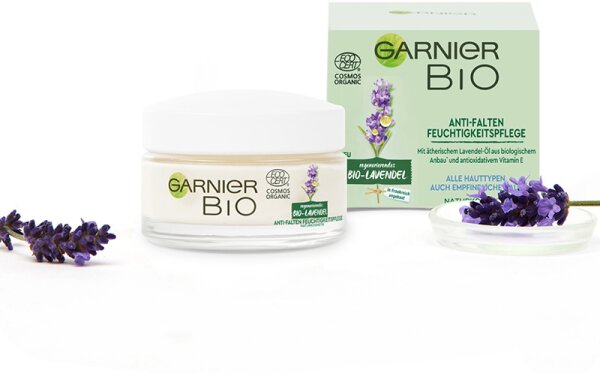 Garnier Bio Lavendel Anti-Falten Feuchtigkeitspflege Gesichtscreme