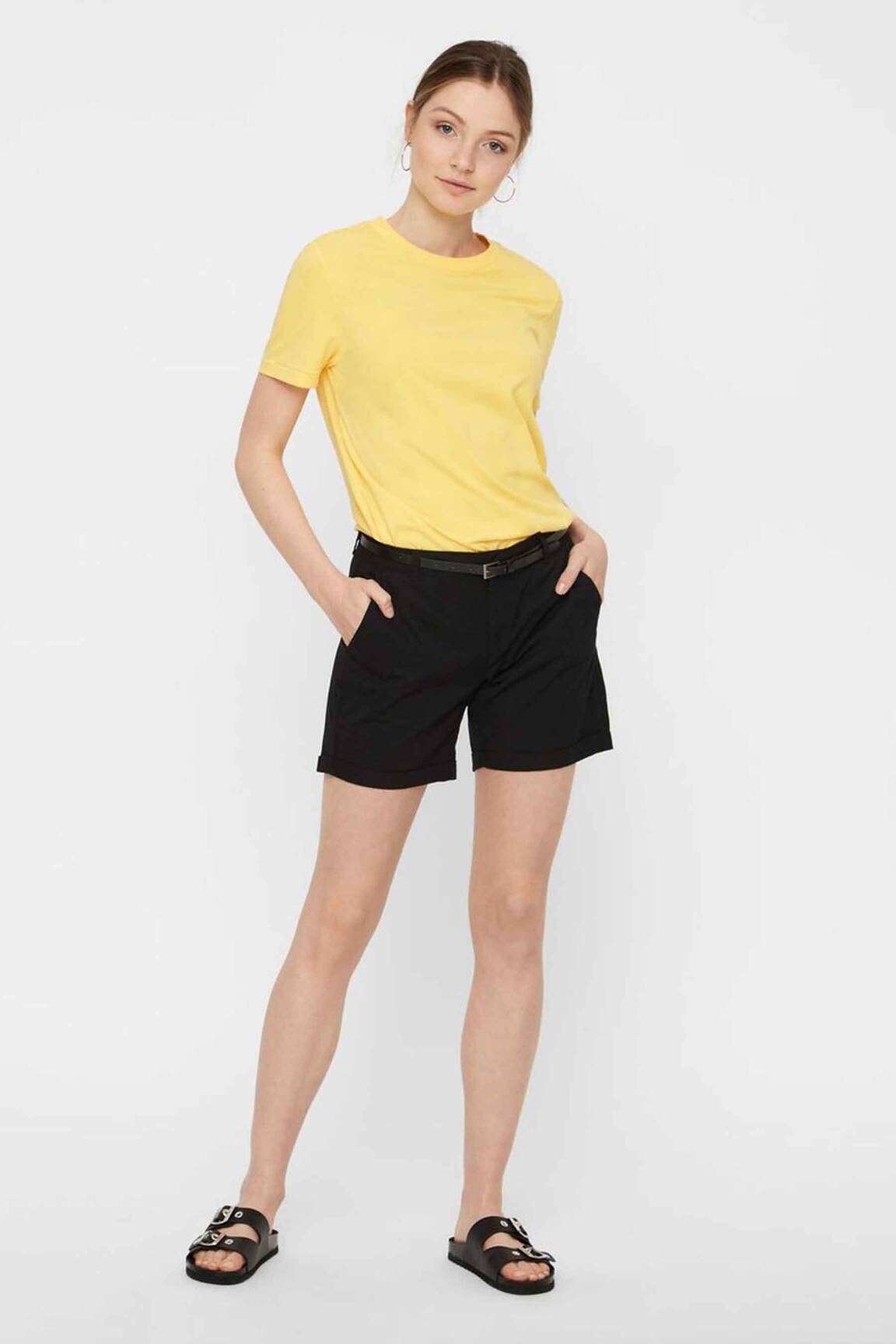 Vero Moda Shorts 1 Femme couleur noir