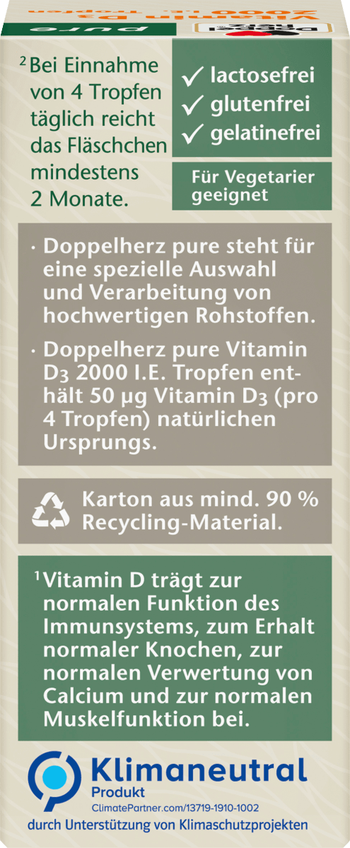 Vitamin D3 2000 I.E. Tropfen, 9,2 ml