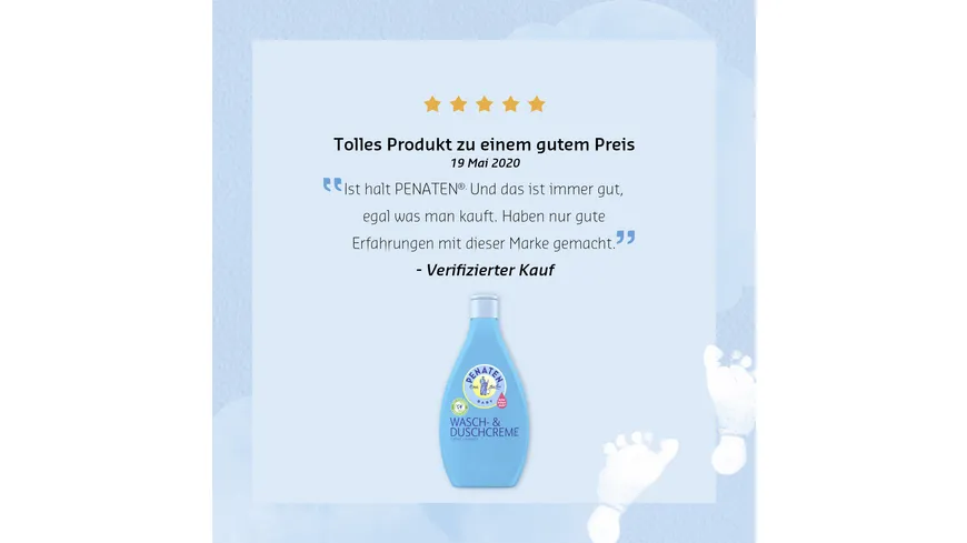 Penaten Wasch- + Duschcreme 400 ml