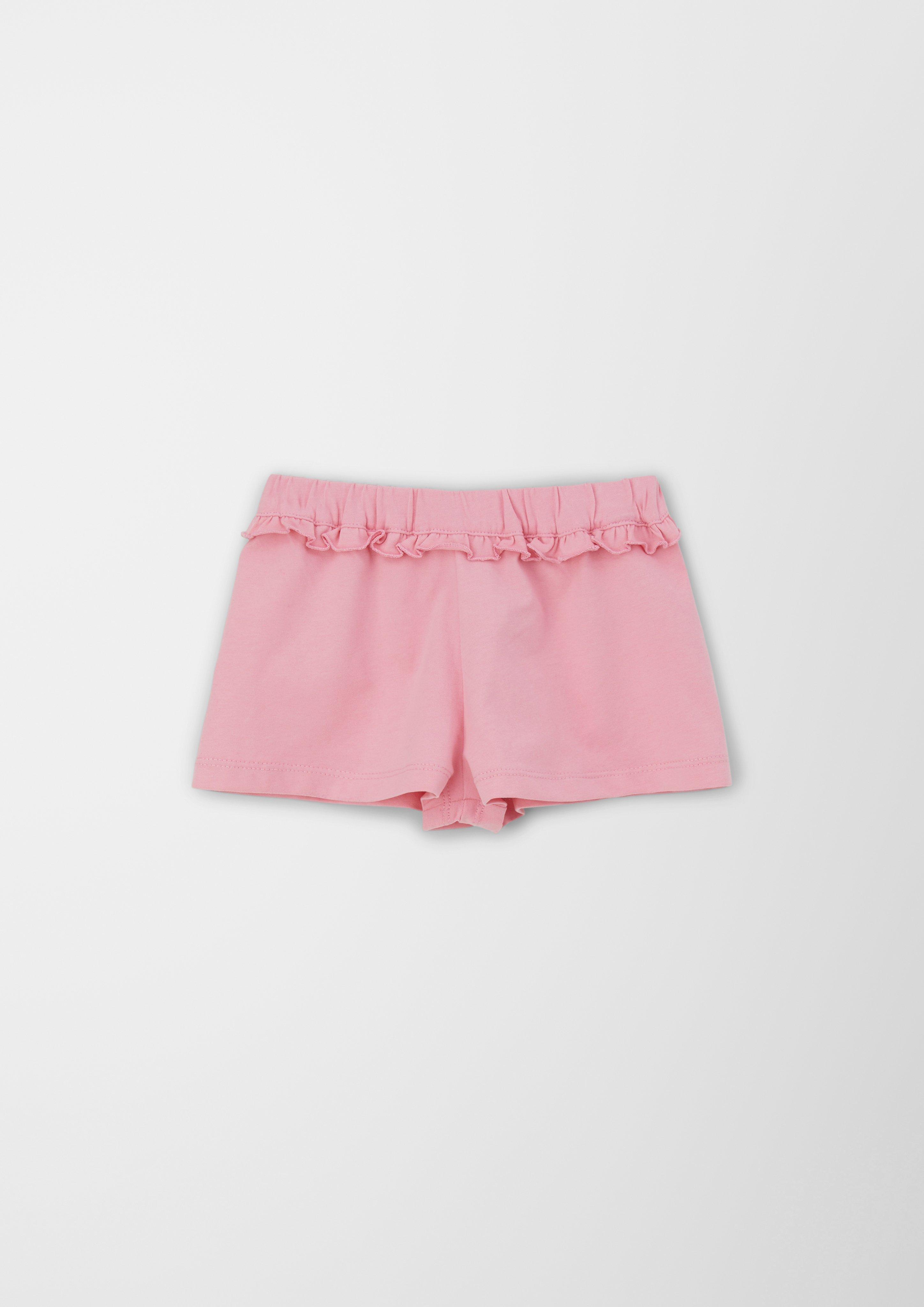 Baumwoll-Shorts mit Rüschen-Detail  2130580-4325