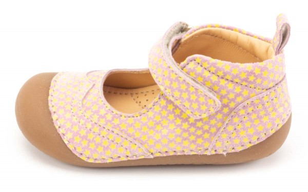 Ocra ~ Lauflern Sandale ~ Rosa mit Sternchen