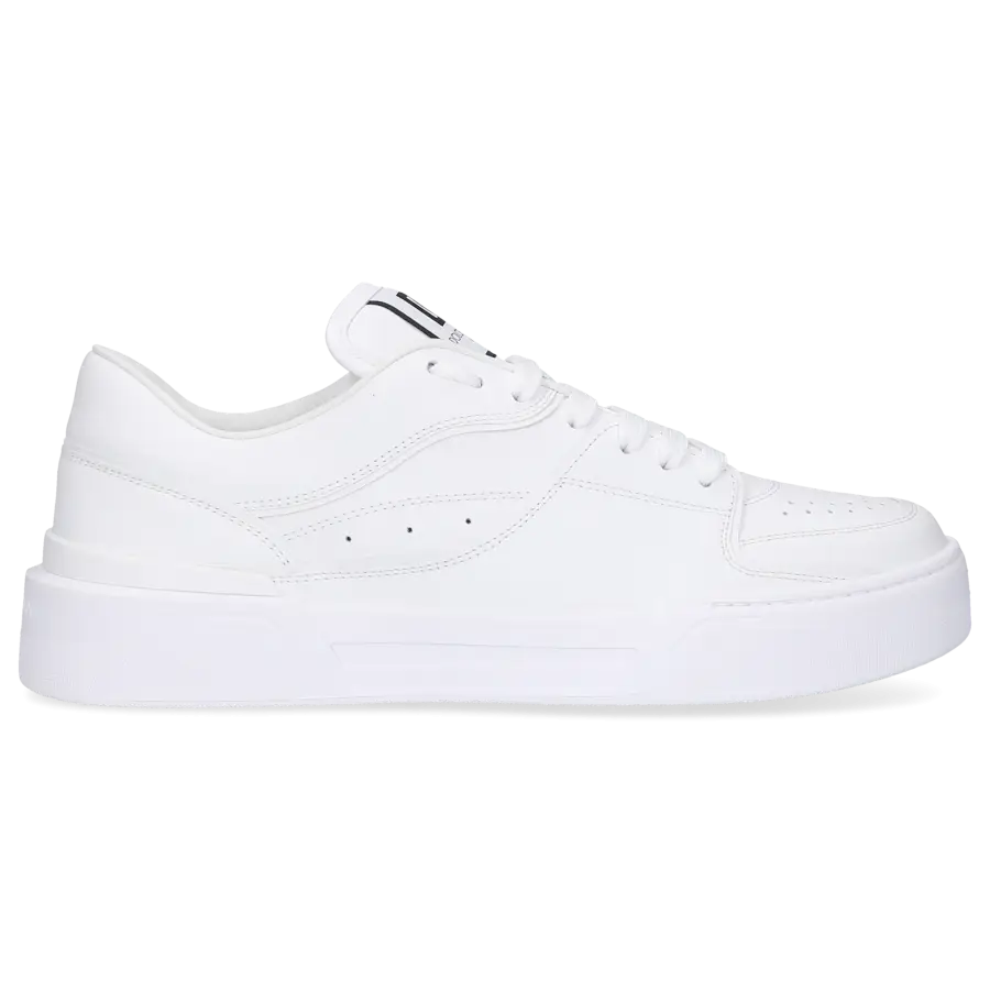 Dolce & Gabbana - Sneaker low NEW ROMA Nappaleder - weiß