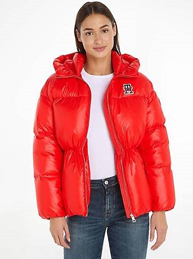 TOMMY HILFIGER Damen Daunenjacke NEW YORK GLOSS PUFFER