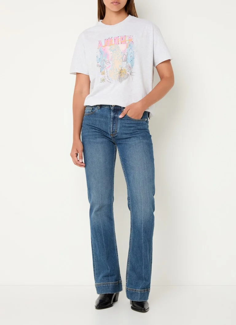 Zadig&Voltaire Tommer T-shirt with front and back print