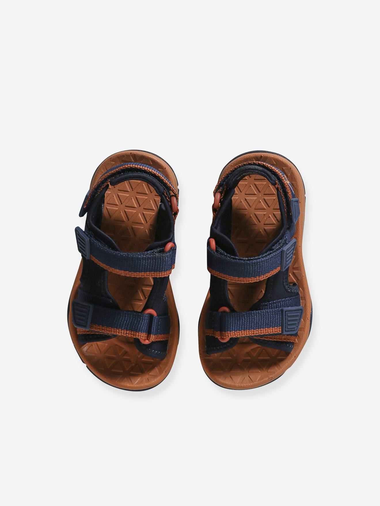 Vertbaudet Kinder Trekking-Sandalen - blau