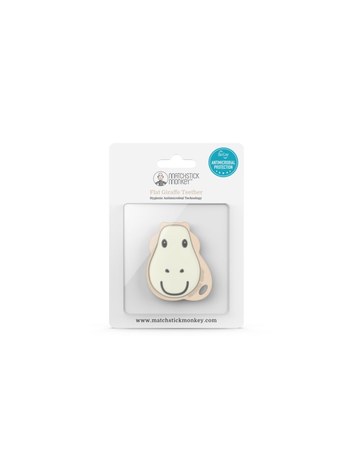 MATCHSTICK MONKEY Matchstick Monkey Flat Face Teether Beißring / Zahnungshilfe flach Giraffe günstig kaufen onesize