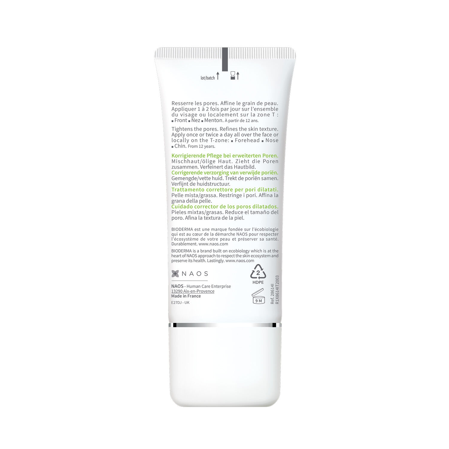 Bioderma Sébium Pore Refiner Soin Correcteur Pores Dilatés - Peaux Mixtes Grasses à Imperfections 30 ml