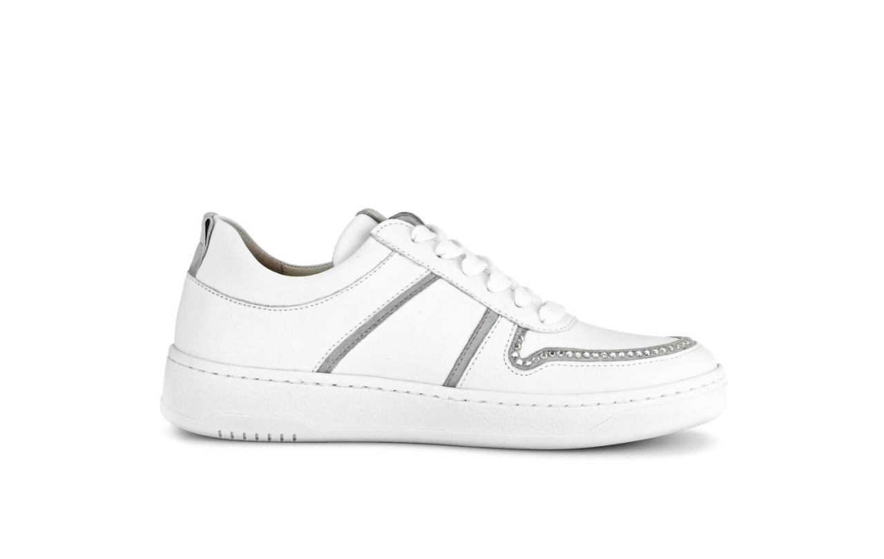 GABOR Freizeit Schnürer weiss Gabor Fashion Sneaker low 43.341.21 weis