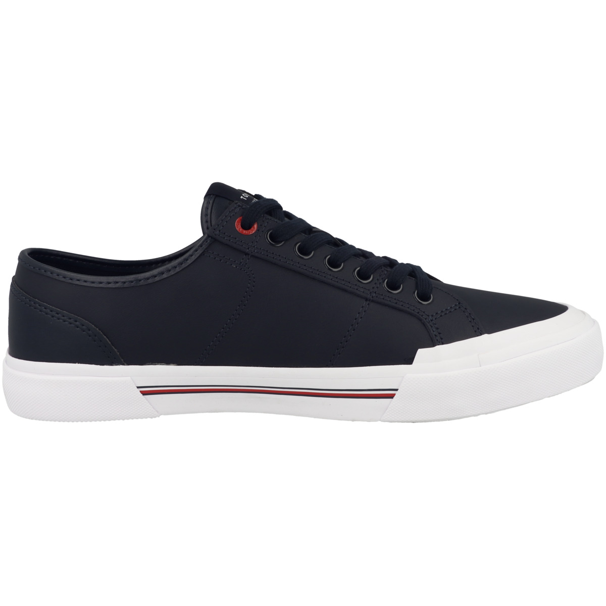 Tommy Hilfiger Core Corporate Vulc Leather Sneaker Low dunkelblau