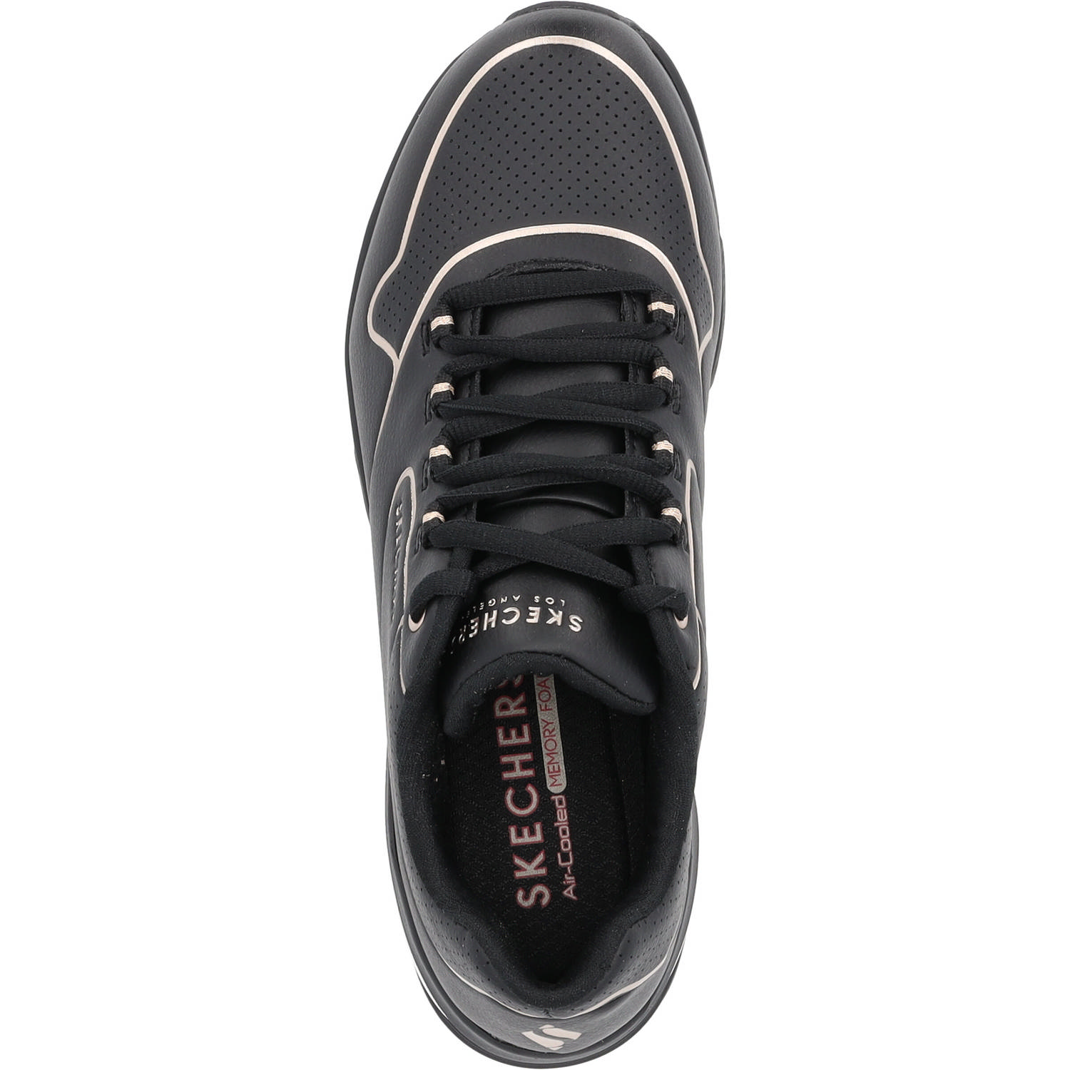 Skechers 155637, Schnürschuhe, Damen, BLACK