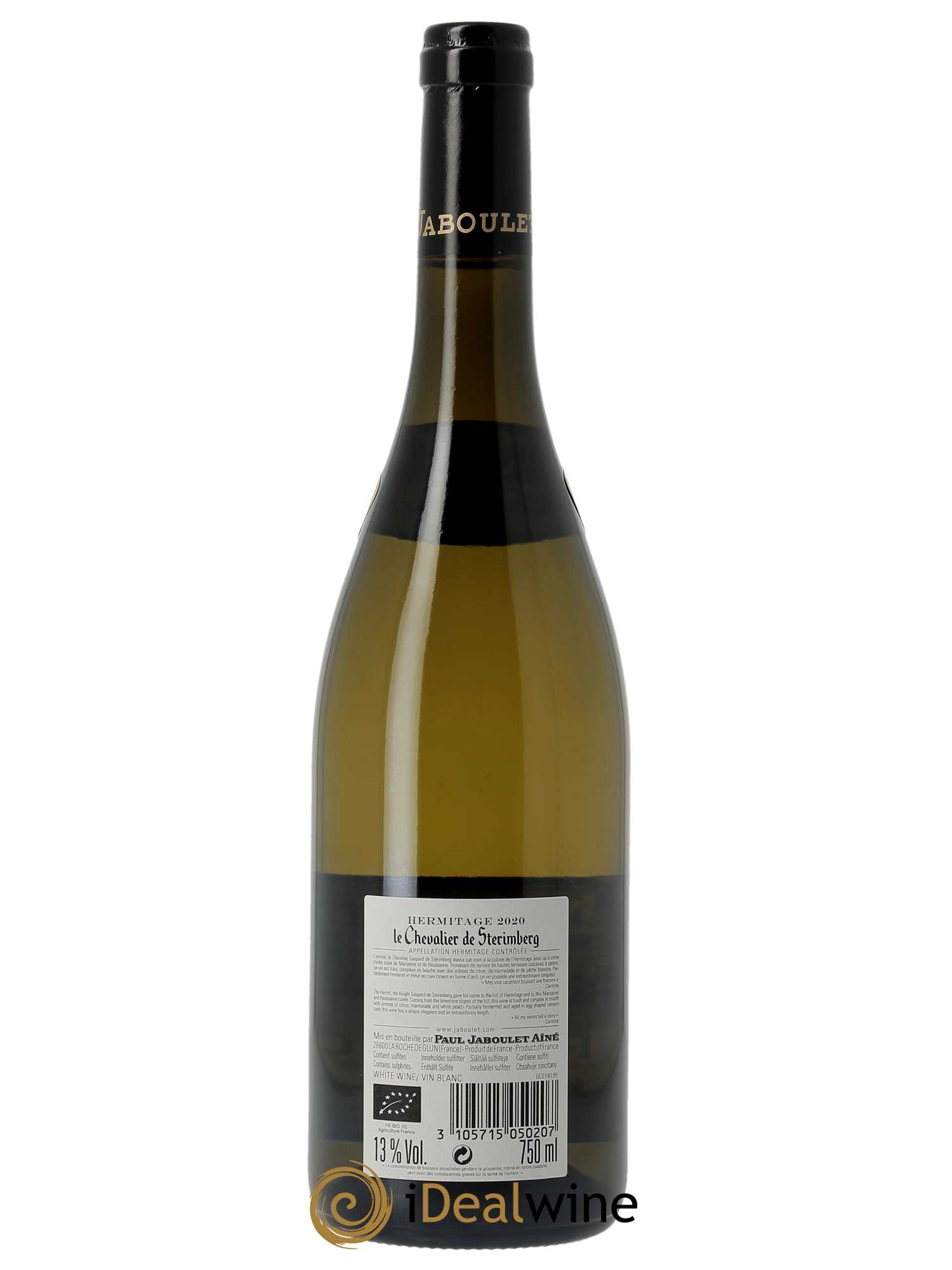 Hermitage Chevalier de Sterimberg Paul Jaboulet Ainé  2020 - Lot de 1 Bouteille