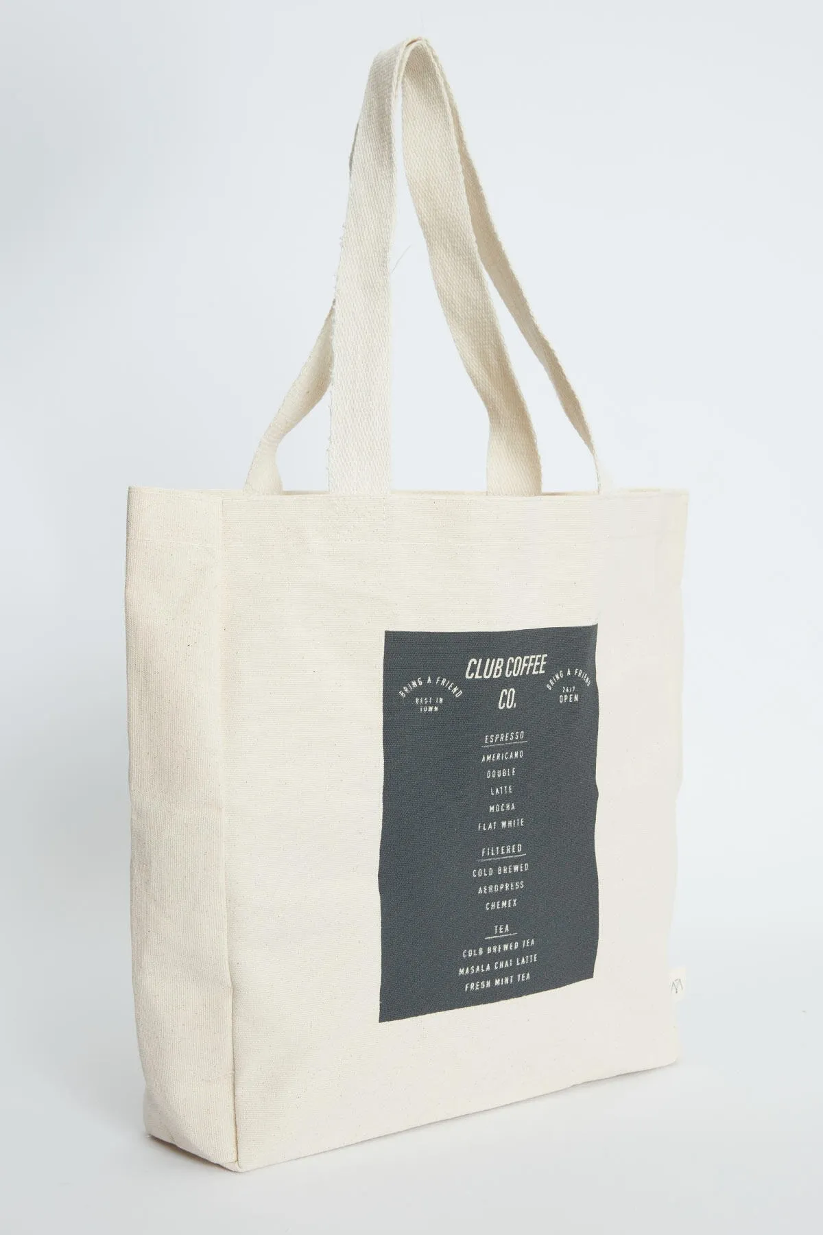 Manuka  BEDRUCKTE GÄSTE STOFFTASCHE COFFE CO