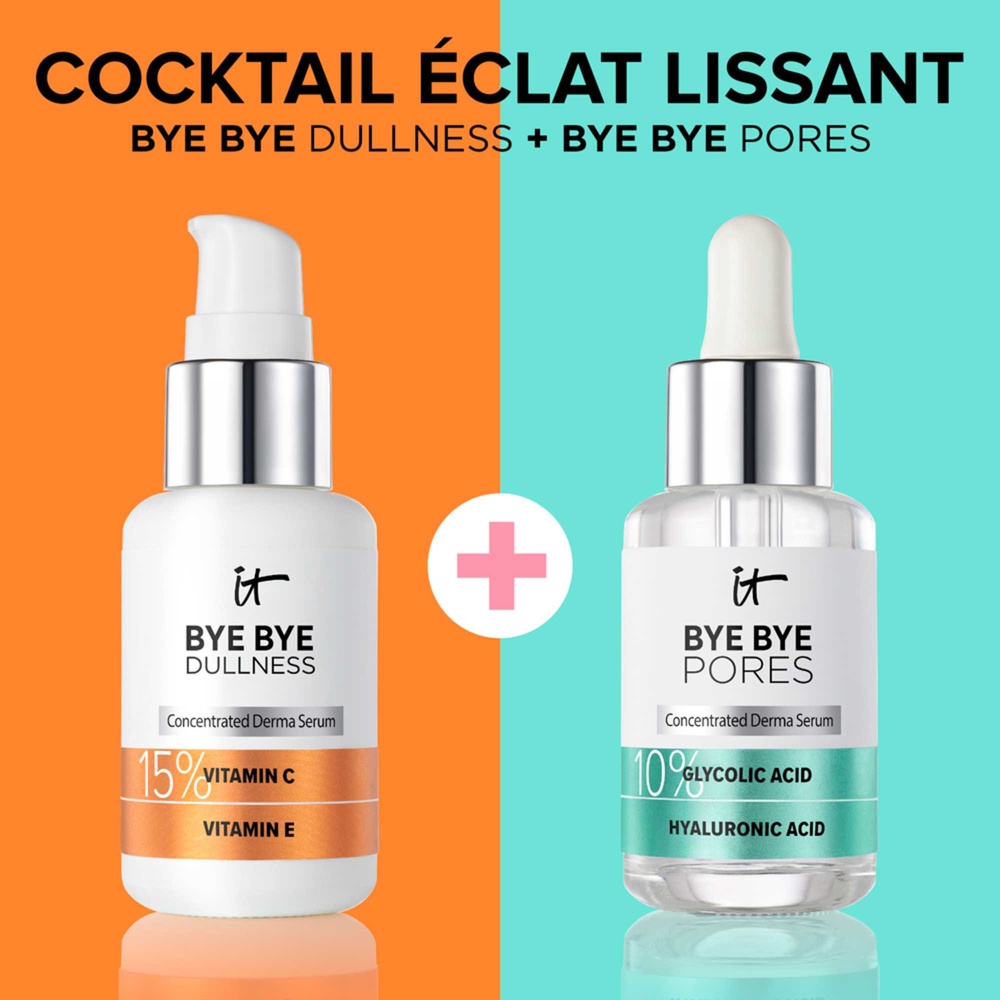 It Cosmetics Bye Bye Serum Sérum anti-pores visibles à l'acide glycolique