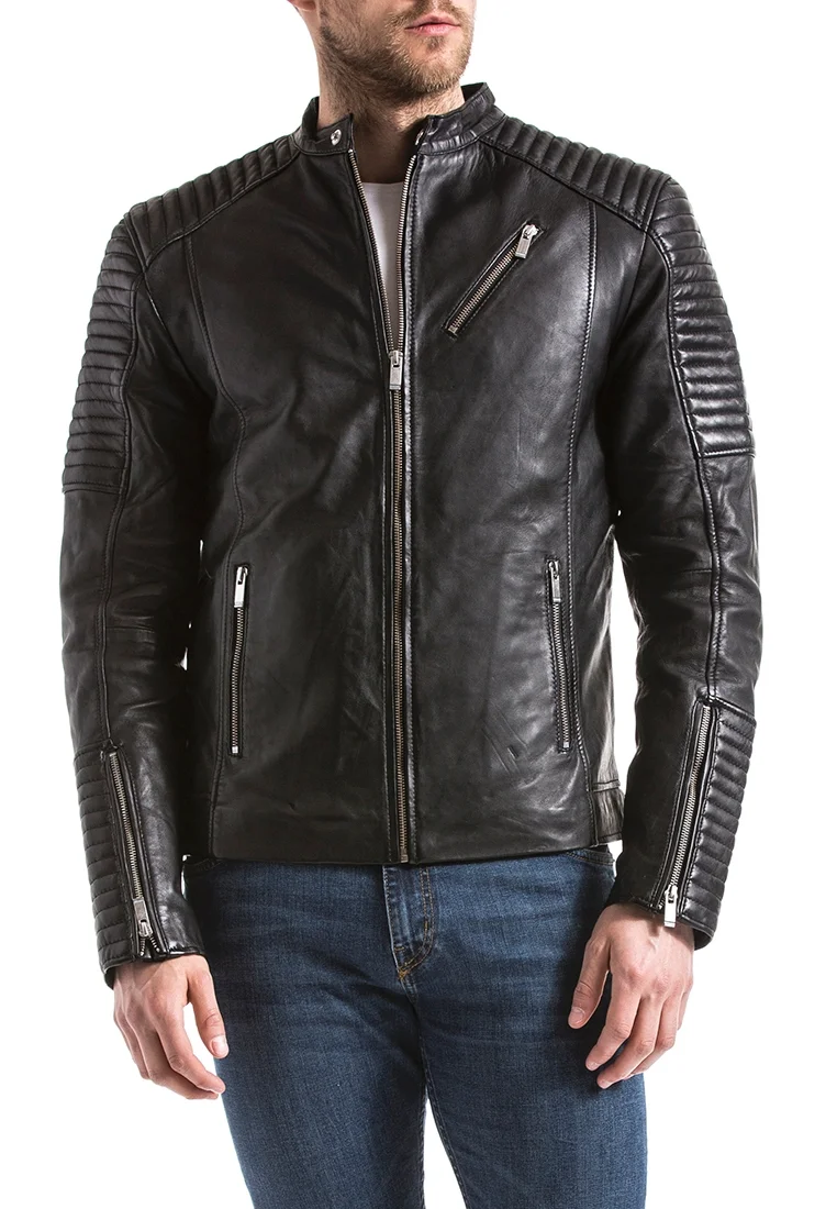 Blue Wellford BLUE WELLFORD - Chaqueta de cuero