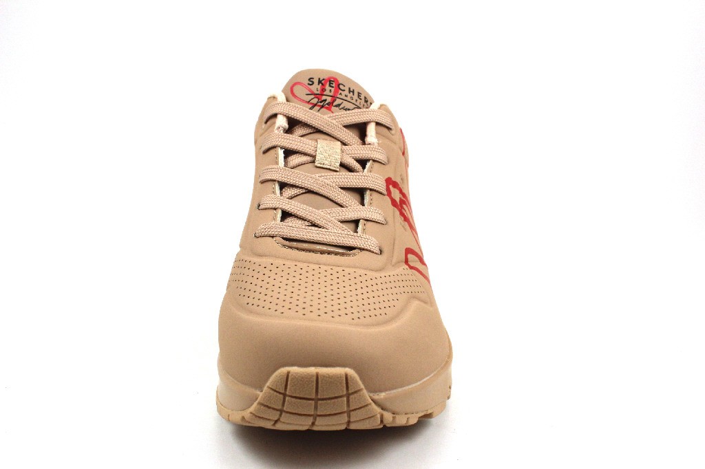 SKECHERS Freizeit Schnürer beige