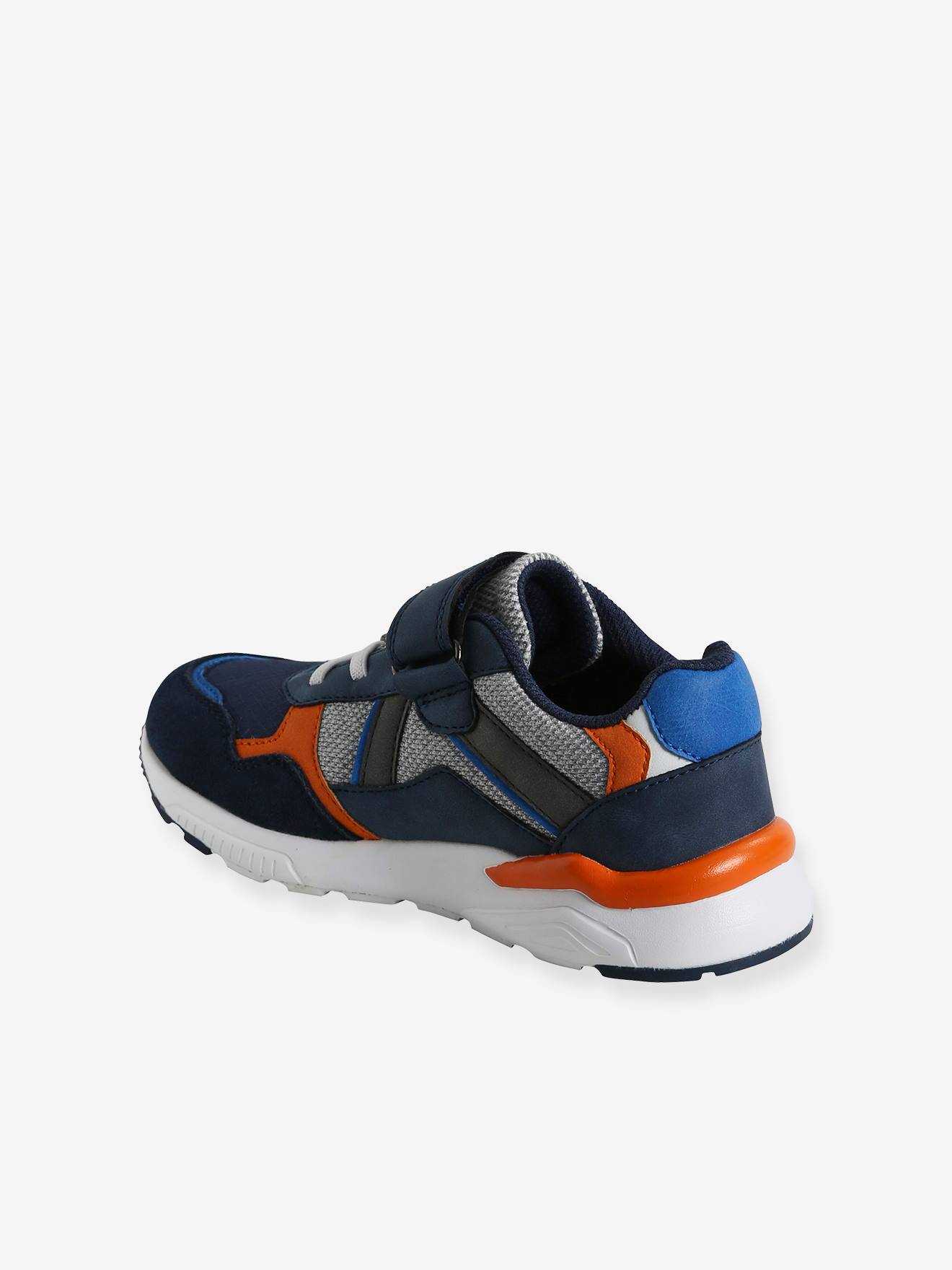 Vertbaudet Kinder Sneakers, Klett & Schnürung - marine