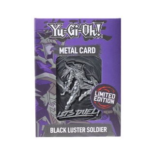 Yu-Gi-Oh! Replik Karte Black Luster Soldier Limited Edition