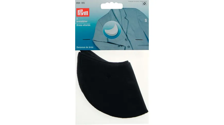Prym Armblätter S schwarz