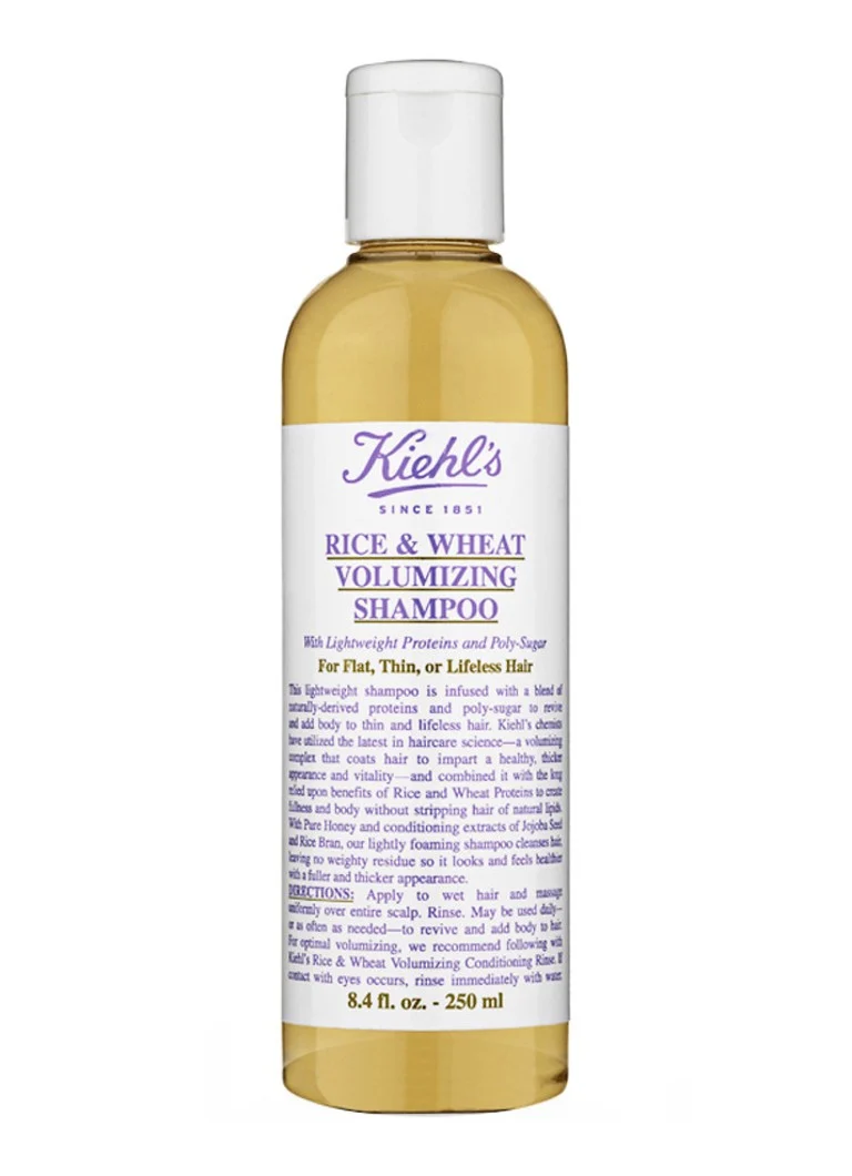 Kiehl's rīsu un kviešu apjoma šampūns