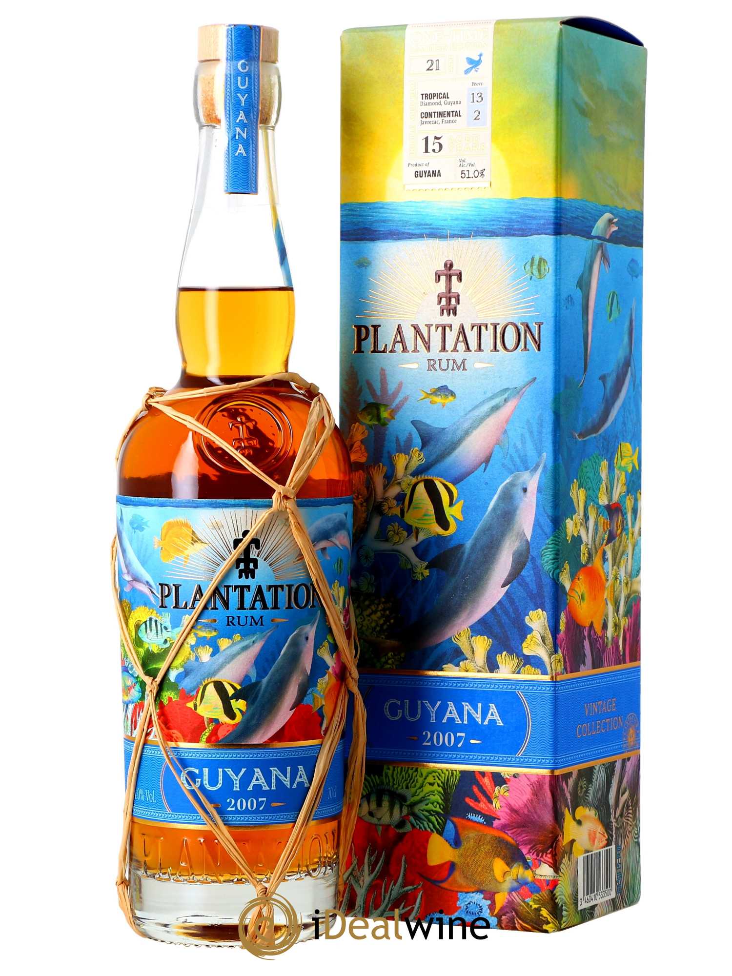 Rhum Plantation Rum Guyana (70cl) 2007 - Lot de 1 Bouteille