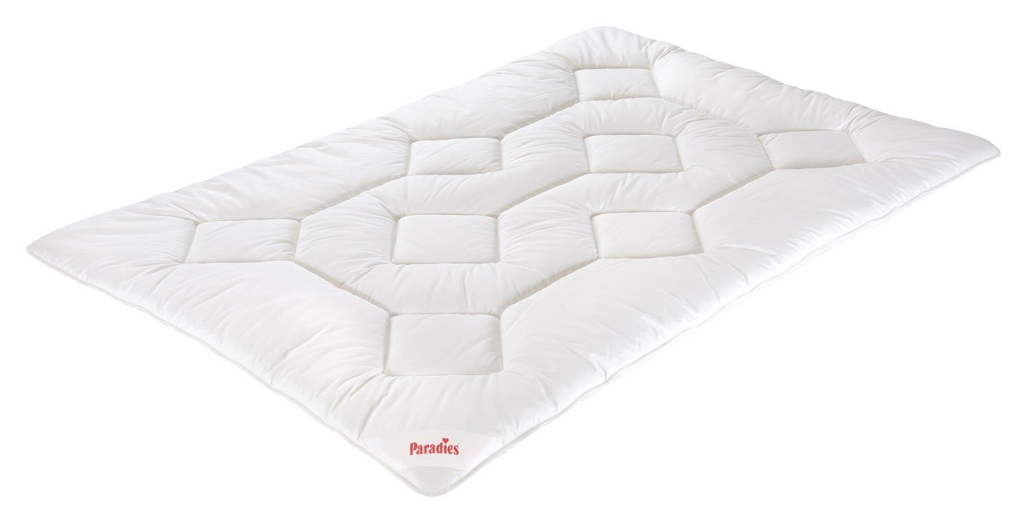 Baumwollbettdecke, Duo-Steppbett SINFONIE BIO WINTERWARM, Paradies, Füllung: Textilfaser, Bezug: Baumwolle, 135 x 200 cm, Made in Germany