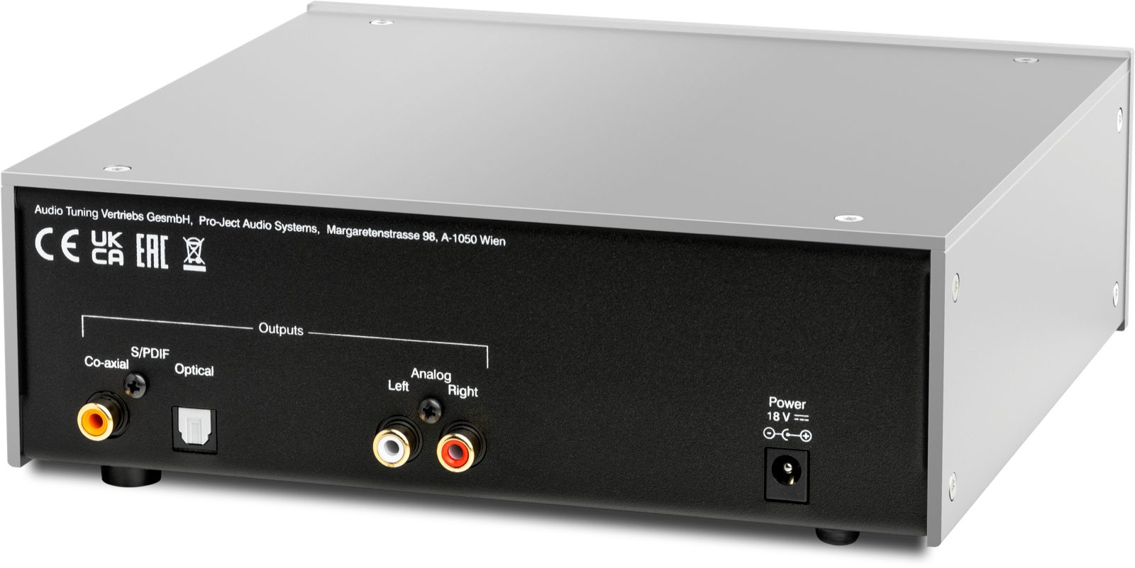 Pro-Ject CD Box DS3 mit Slot-in Mini nur 24cm Breit Stereo-CD Player